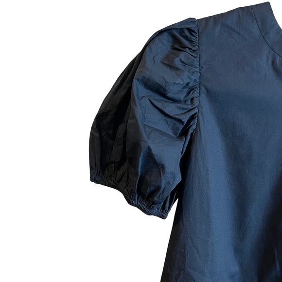 Tuckernuck Hyacinth house Zipper mini Ellie dress Ladies size xs Navy blue - Picture 4 of 11